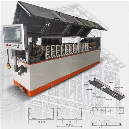 2024- Lichte stalen frame roll -vormmachine